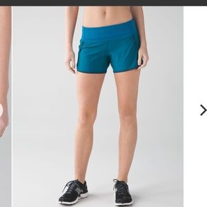 Lululemon Run Times Short Alberta Lake Teal 4
